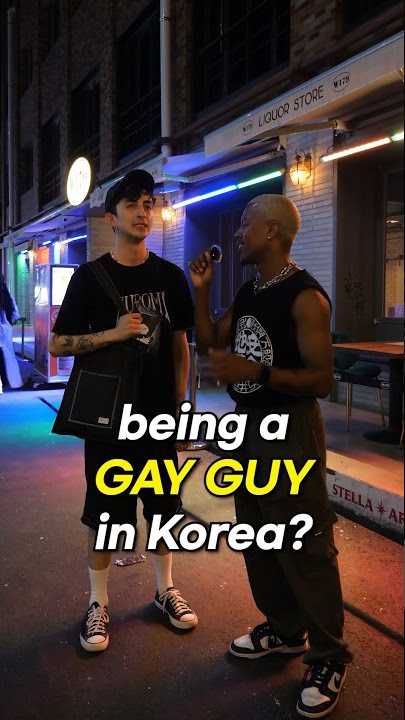 3 things you need for gay dating in Korea 🏳️‍🌈 part 1 #streetinterview