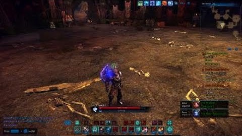 Solo First 5man Dungeon, First Boss, Tera PS4