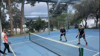 Quito Tenis Club Pickleball - Washington Arellano y Carlos Pérez vs Xavier Moreno Y Dan