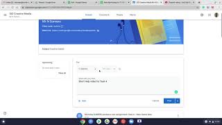 Google Classroom - setting work for multiple groups