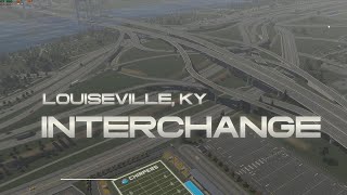 Cities Skylines 2: Louisville Kentucky Interchange