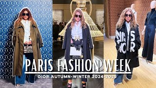 Dior invited me to the Autumn-Winter 2024-2025 Show! | Paris Fashion Week 2024 |Luxury Shopping Vlog