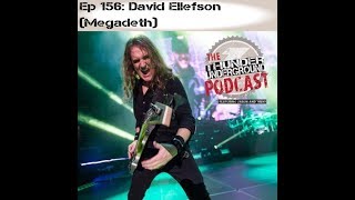 Ep156 David Ellefson of Megadeth Interview