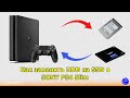 Как заменить HDD на SSD в SONY PS4 Slim