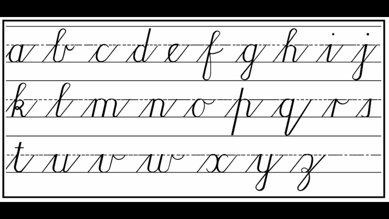 how-to-write-cursive-step-by-step-youtube