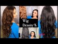 Human Hair Wigs Best Density To Choose | Sanjaleeta ExoticEyes