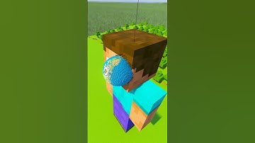 HOW CAN STEVE SURVIVE ALL THE EARTHS?!  #minecraft #stevecomeback #minecrafthumor #teardown