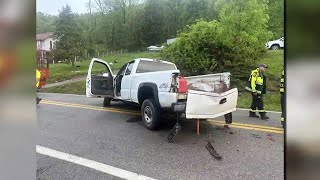 Rollover crash sends 1 to hospital