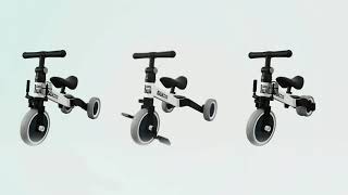 85542 三輪車 足こぎバイク 2in1