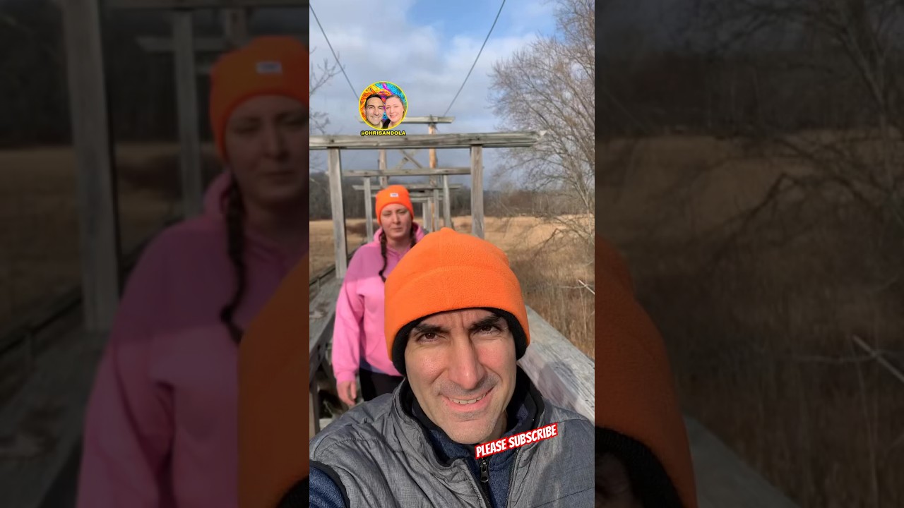 OLD BRIDGE OVER RAILROAD TRACKS! 