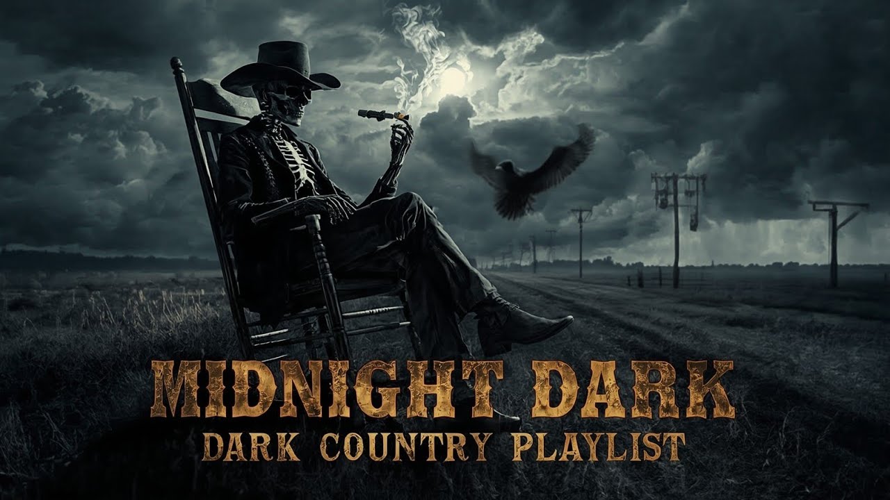Midnight Dark Country Playlist || 1 Hour Dark Country | Midnight Outlaw | Gothic Americana