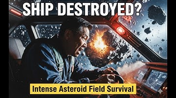 SHIP DESTROYED Intense Asteroid Field Survival
