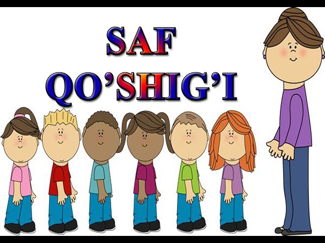 SAF QO'SHIG'I | Zaxro Hasanova she'ri | Xurshida Hasanova musiqasi | #karaoke #kidssong