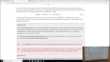 Finite element tutorial 2.9: Tabulating the gradient of basis functions