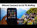 Connect iPhone to LG Smart TV - Airplay (2020)