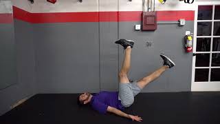 Leg Lowering No Band exercise demonstration by Dr. Brian Fischer