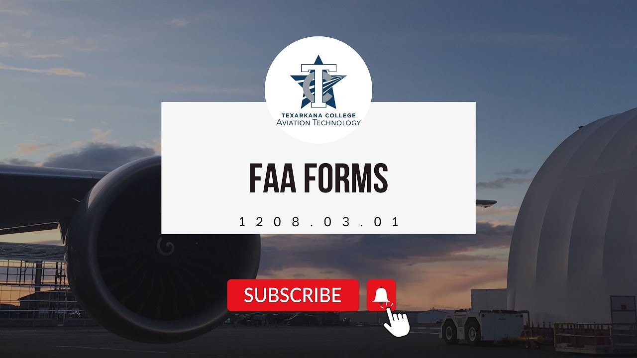 FAA Forms 1208.03.01