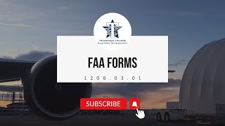 FAA Forms 1208.03.01