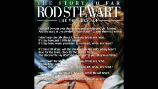 Rod Stewart - I Don&#39;t Want to Talk About It (Original) - Lyrics