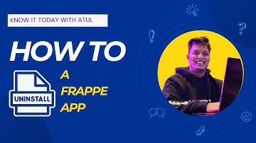 How to uninstall a Frappe App