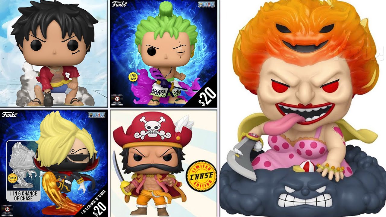 QUE LOCURA ES ESTA NUEVOS FUNKOS DE ONE PIECE ROGER BARBA BLANCA BIG 