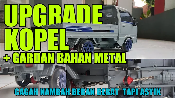 Upgrade metal Gardan dan Kopel Wpl D12 | full part metal