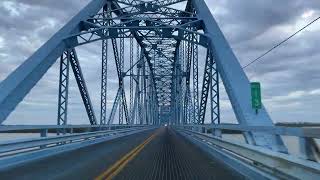 Raw file: Driving south over the scariest bridge in the world: The Brookport Bridge