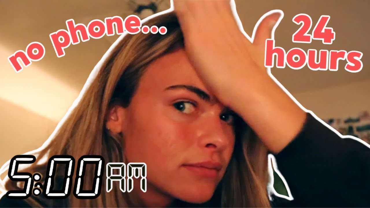 I tried going a whole day without my phone😳