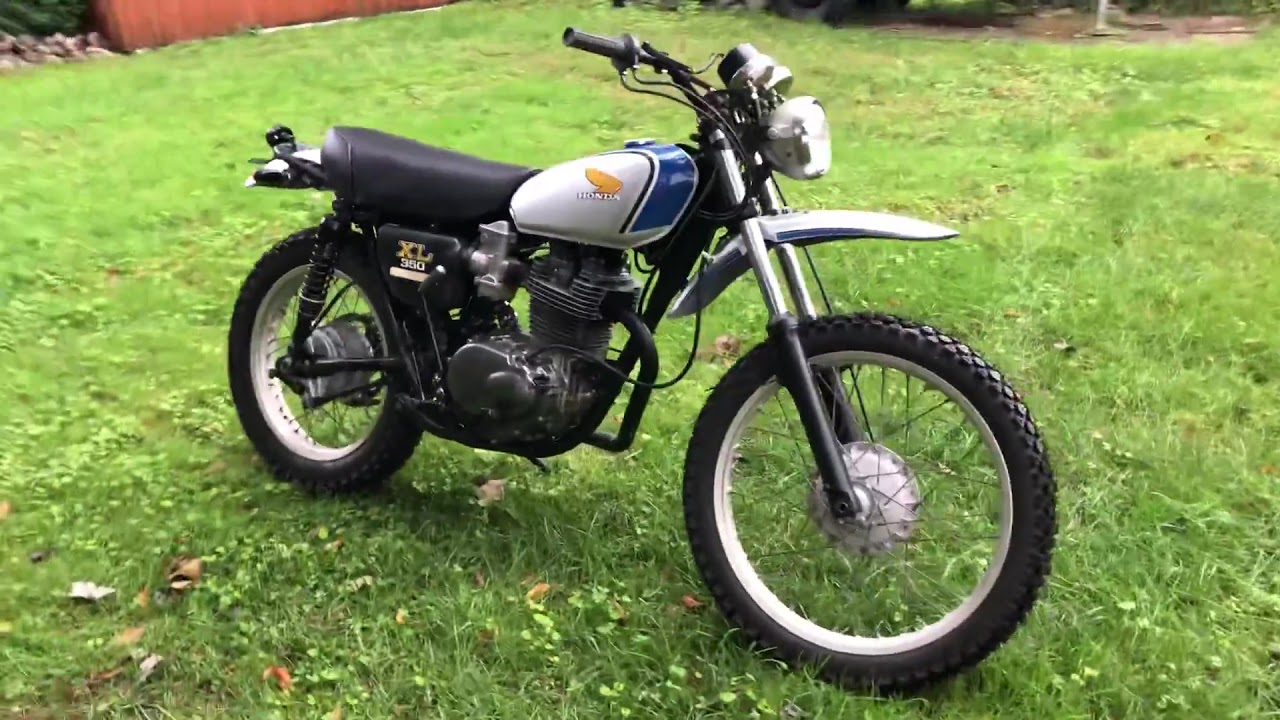 Honda xl 350 walk around - YouTube