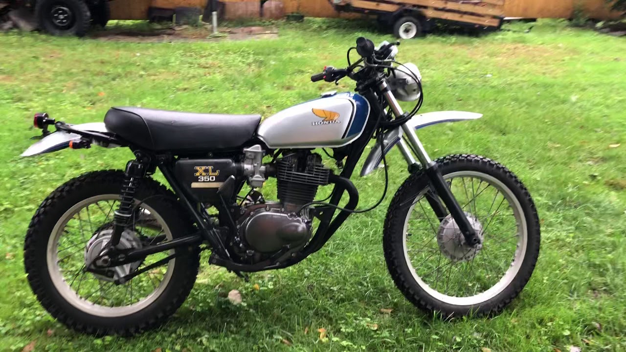 Honda xl 350 walk around - YouTube