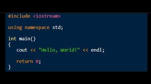 Membuat Hello World menggunakan bahasa c++ di aplikasi Dev c++