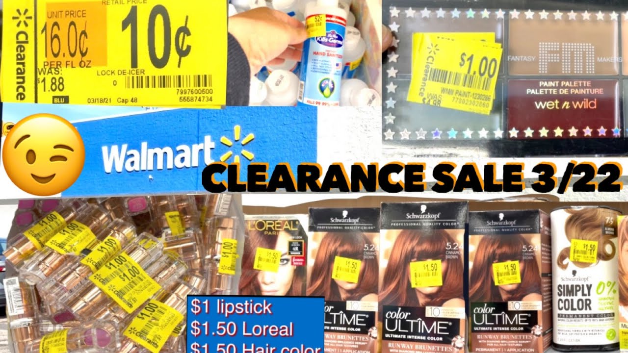 Walmart Clearance Sale 3/22 YouTube