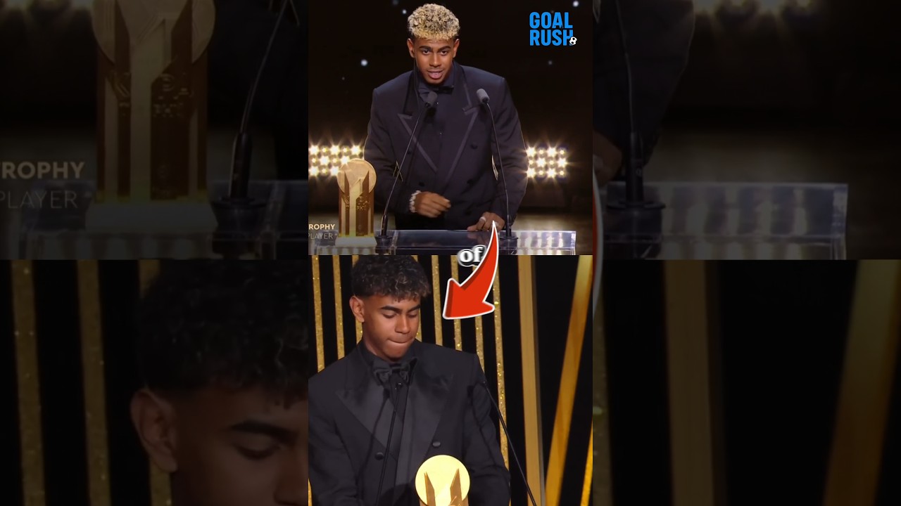 Yamal wins young player of the year twice.