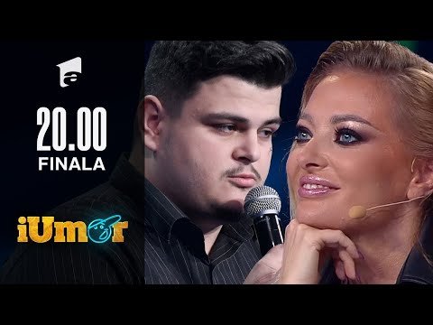 Finala iUmor 2020 | Mihai Tasici, număr de stand-up demn de finală. Cheloo, gest neașteptat