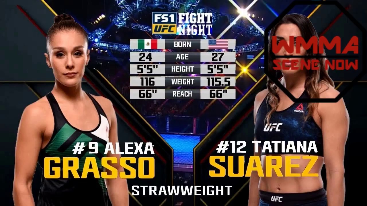 UFC Fight Night Santiago: Alexa Grasso vs Tatiana Suarez Review (no