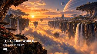 The Cloud World — The Golden Valley | 4K Ambient Background for Focus [EP07]