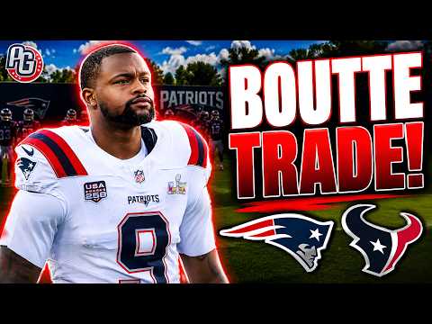 🚨BREAKING NEWS: New England Patriots TRADE WR Kayshon Boutte to Houston Texans | WHAT?!?!?!