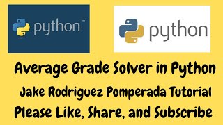 Average Grade Solver in Python