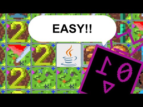 I made my own minesweeper in Java!