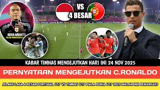 🔴AWESOME! Cristiano Ronaldo is impressed: The U-17 national team made it to the top 4, Portugal i...