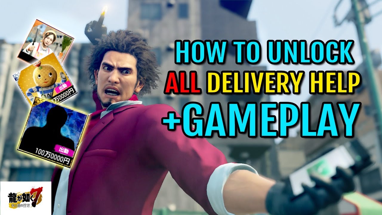 ALL Summons How to Unlock and Gameplay (Delivery Help) Yakuza 7