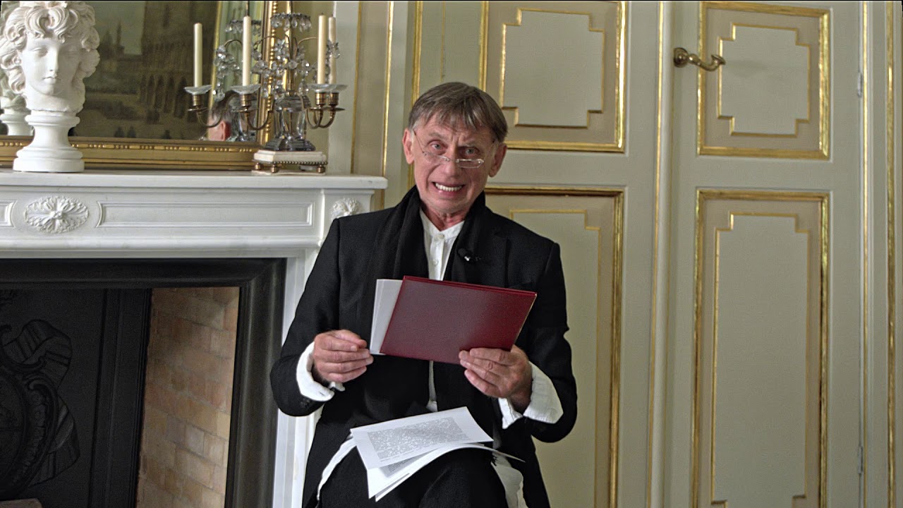 Krzysztof Tyniec czyta fragment utworu pt. "Profesor Andrews w Warszawie" Olgi Tokarczuk