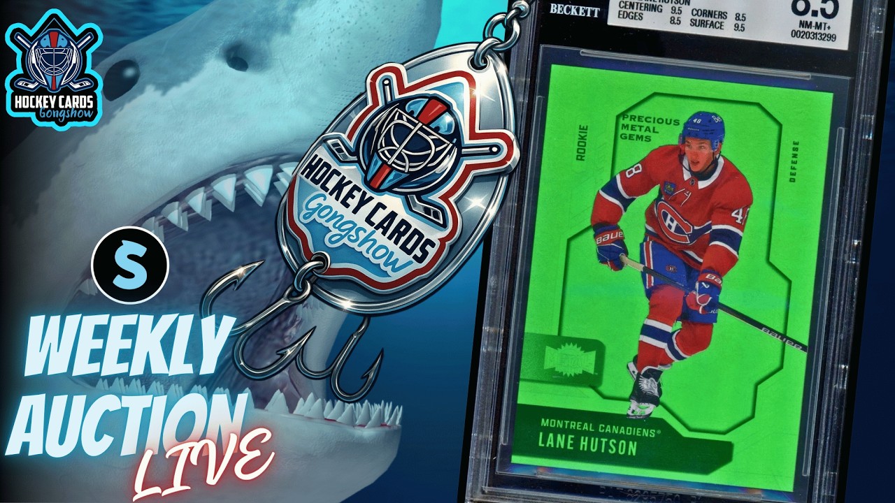 Huge Rookie Grails End Tonight! | Slab Sharks Weekly LIVE