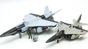 Transformers 5 TLK Nitro Zeus KO Oversized LS 01 Ares Nitrogen AirFighter Vehicle Robot Toys