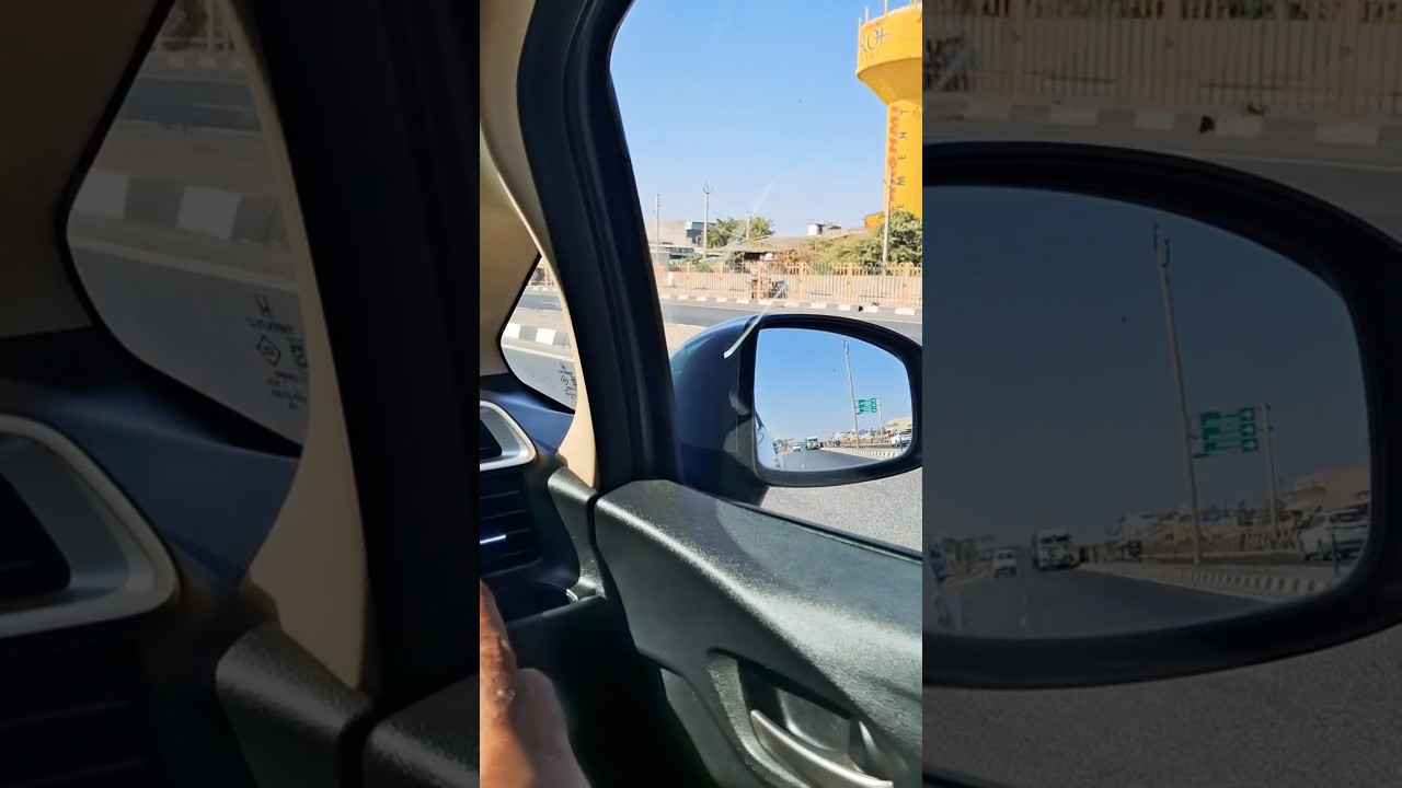 Highway driving Radhanpur