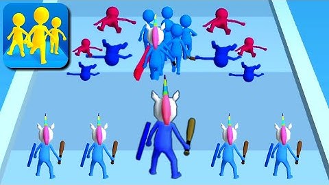 Join Clash 3D - New update gameplay walkthrough (iOS,Android) Part 2, Level 16 - 25