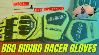 BBG Riding Racer Gloves | Full Gauntlet | Unboxing & First Impressions.