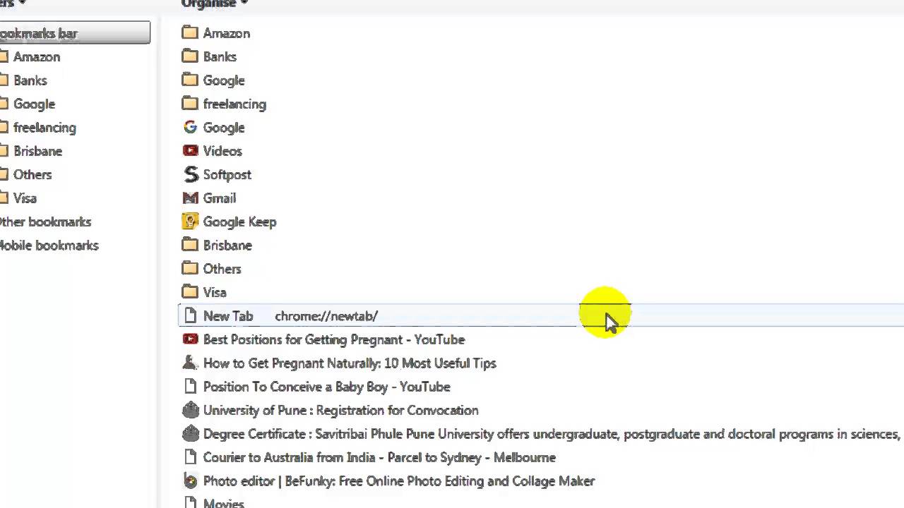 How to import chrome bookmarks in firefox - YouTube