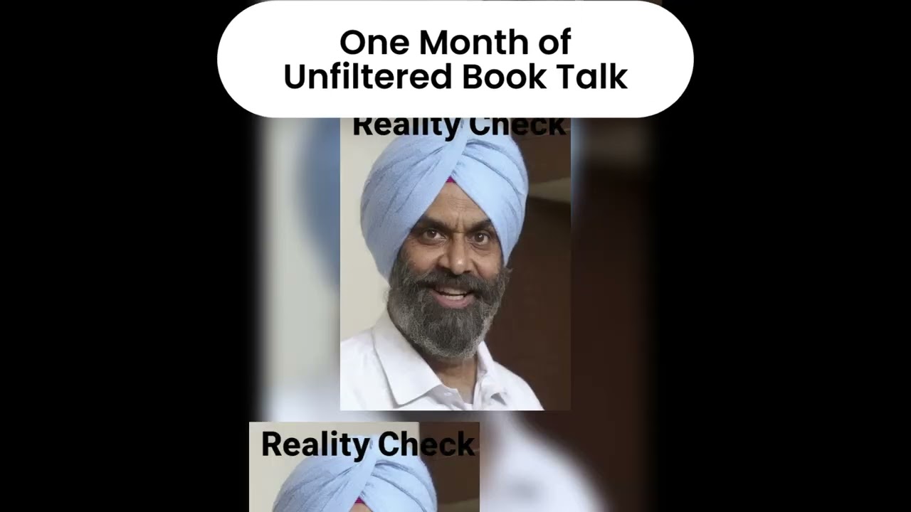 One month of Unfiltered Book Talk. One Month of Genius… and Oops!And……. Still Blooping!