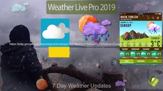 Weather Live Pro Weather Forecast Weather Channel Pro Promo screenshot 5